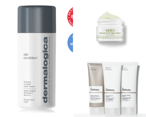 Must haves for glowy skin! cover photo collage