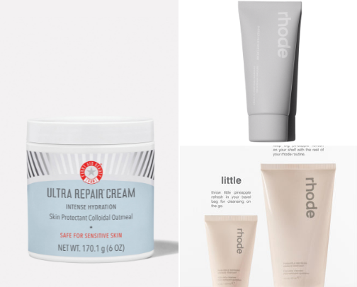 beauty recs! cover photo collage