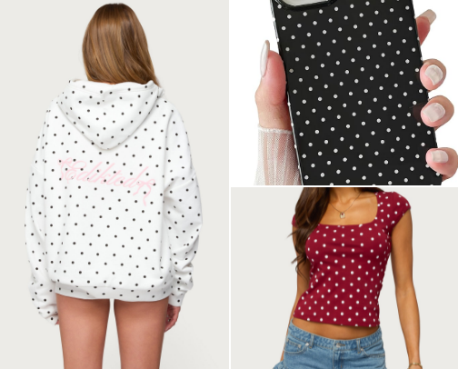 ✨Crazy about polka dots ✨ cover photo collage