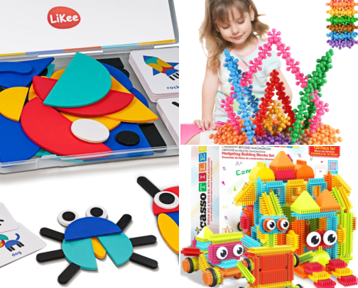 Kids Puzzles - Screen Free cover photo collage