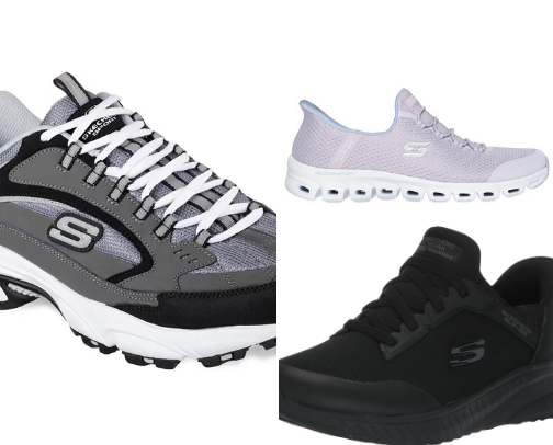Skechers cover photo collage