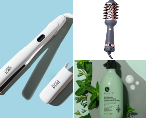 Hair Products cover photo collage