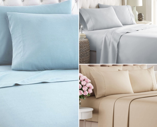 I Finally Found Cooling Sheets That Stopped My Night Sweats cover photo collage