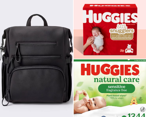 Pack my diaper bag as a 2nd time mom 🎒👶🏻 cover photo collage