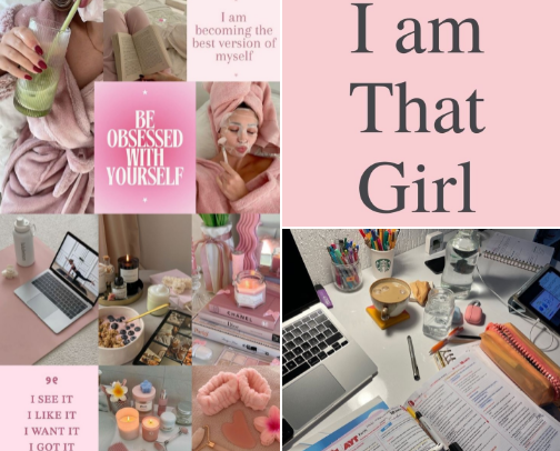 Becoming That Girl:) cover photo collage