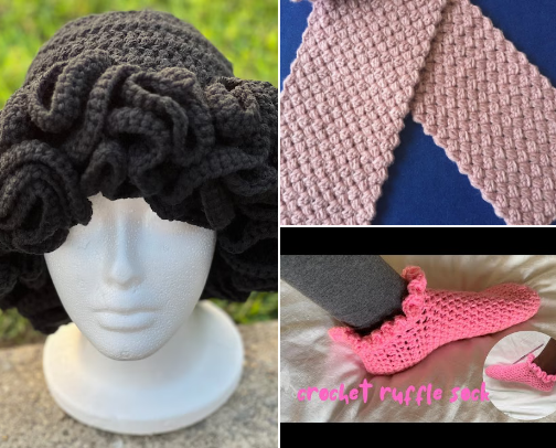 Things to crochet in your free time cover photo collage
