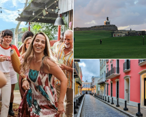 Vacation in puerto Rico cover photo collage