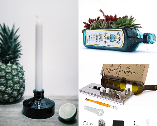 Whimsical Sustainable Living CRAFTS to use what you have and reduce waste cover photo collage
