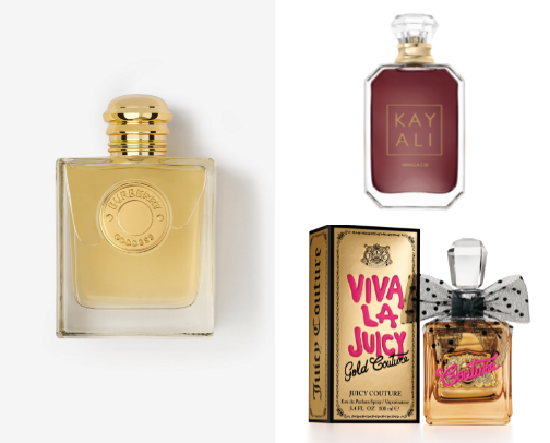 Products I’ve used to glow up my scent cover photo collage