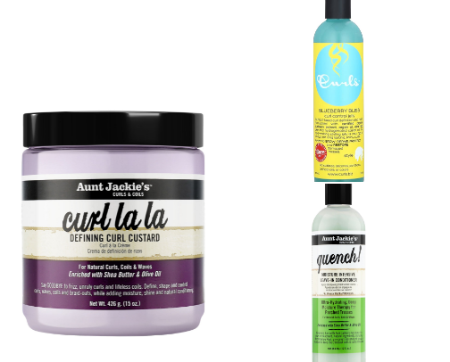 Hair care for the curlss cover photo collage