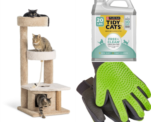 Purrfect Cat Essentials🐾 cover photo collage