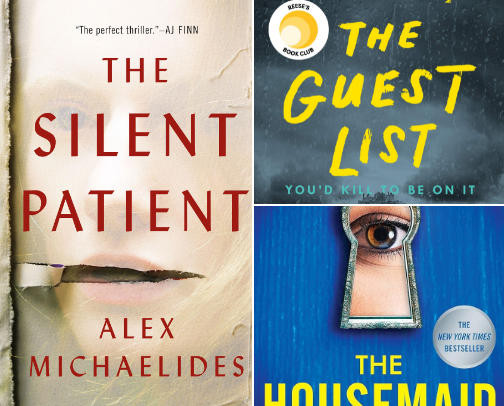 My Top 6 Mystery & Thriller Picks! cover photo collage