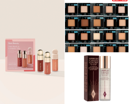 makeup favs!!👀🤩 cover photo collage