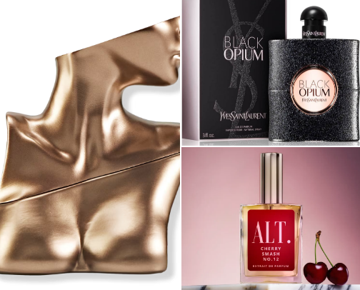 Fragrances cover photo collage