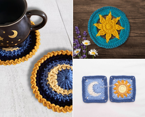 you should try these WITCHY crochet patterns 🔮 cover photo collage