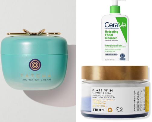 Skincare cover photo collage