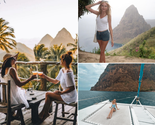 The Perfect Saint Lucia Itinerary 🇱🇨 cover photo collage
