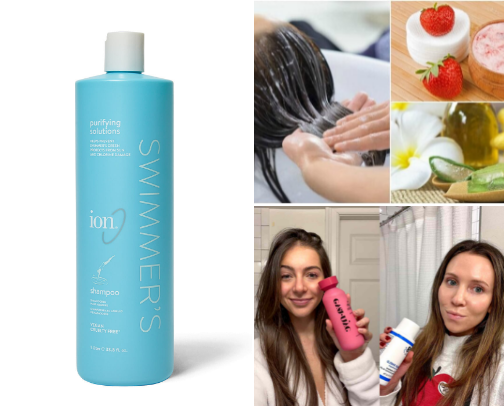 healthy hair cover photo collage