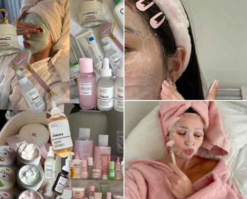 Glow On Budget cover photo collage