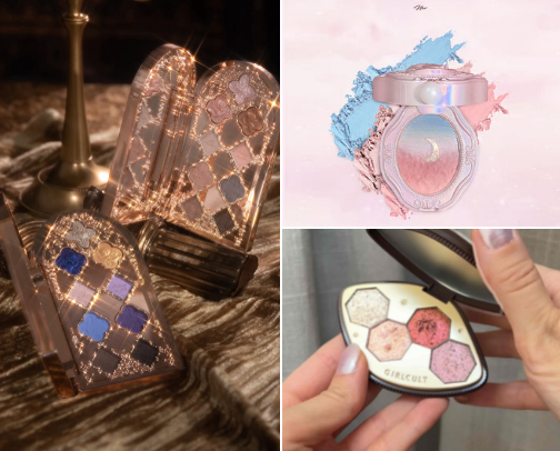 Gorgeous makeup cover photo collage