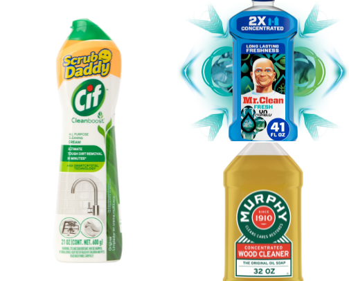 Cleaning products & tools I will continue to repurchase! cover photo collage