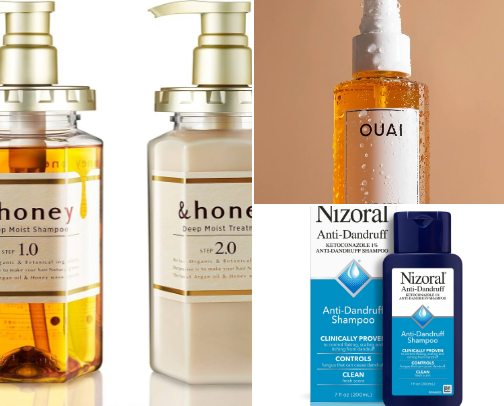 hair care products 💇🏼‍♀️🌸✨ cover photo collage