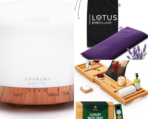 Your At-Home Spa Day: 10 Affordable Self-Care & Pampering Essentials cover photo collage