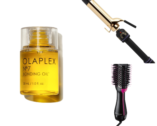 Things that makes my hair look good! cover photo collage