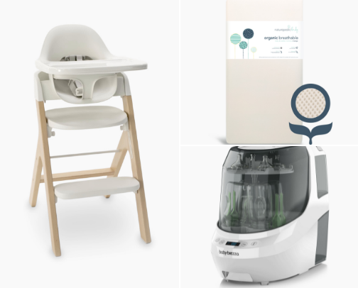 Tiny Treasures (baby items) cover photo collage