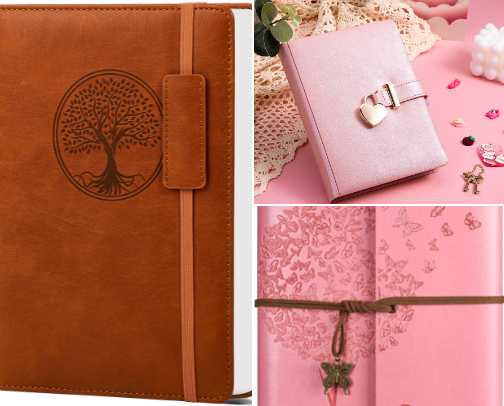 Beautiful diary &Beautiful usable items cover photo collage