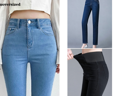 Elevate your style with our elegant women's pants and skirts cover photo collage