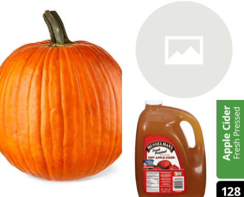 Fall items cover photo collage