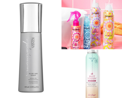 Silkiest silk press styling products cover photo collage