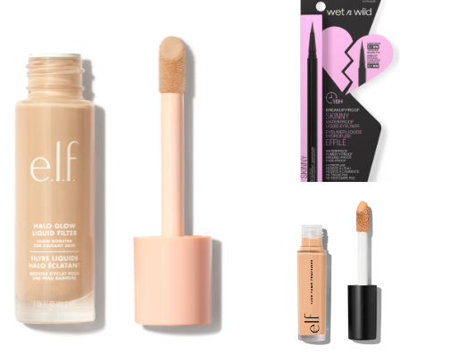 Makeup and skincare products that I use everyday cover photo collage