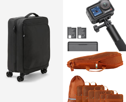 Travel Essentials cover photo collage