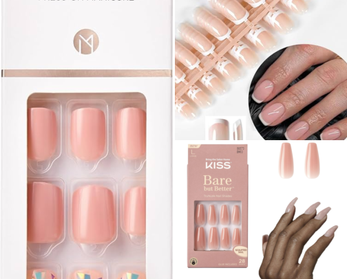 💅 Best Press-On Nails for Women | Cute, Trendy & Salon-Look Nails ✨ cover photo collage