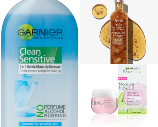 Skincare Products I Couldn't Live Without After Acne cover photo collage