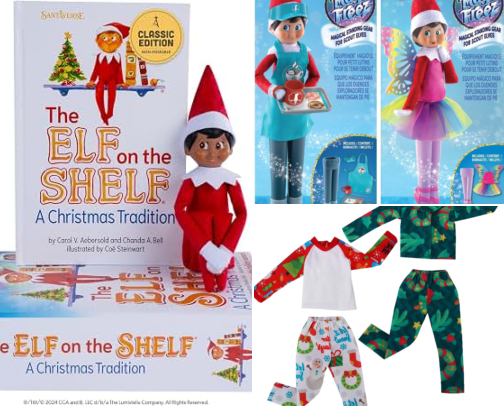 Elf on the Shelf Ideas cover photo collage