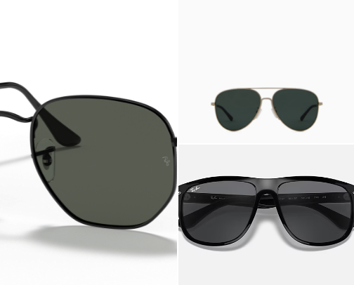 Stylish sunglasses for Him cover photo collage