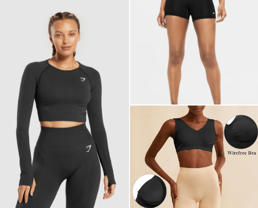 gym girlies cover photo collage