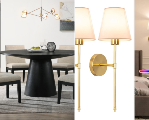 Amazon Dining Room Finds 🤍 cover photo collage