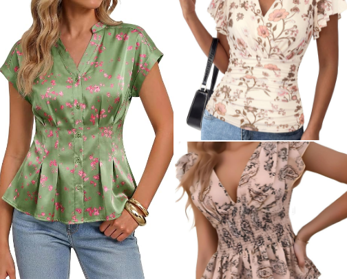 5 Unique Amazon Tops for Summer (Under $30) cover photo collage