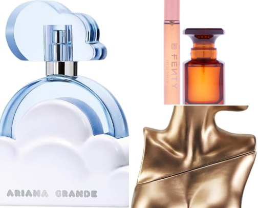 Celebs-Made Perfume cover photo collage