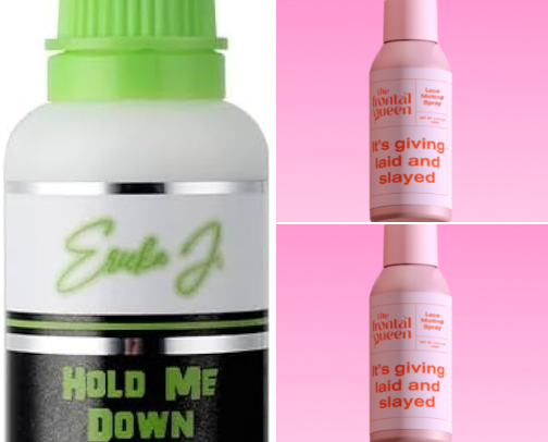 Lay the wig like scalp cover photo collage