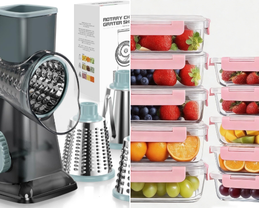 MEAL PREP ESSENTIALS (as a minimalist mom with limited time and space) cover photo collage