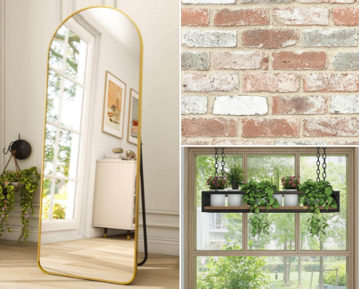 make your tiny apartment feel like a loft🦋 cover photo collage