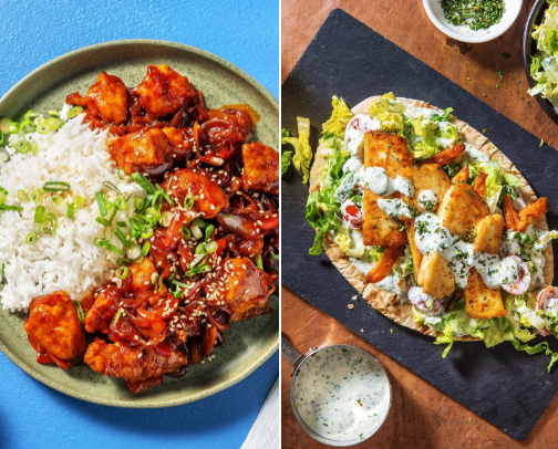 International Food Cravings cover photo collage