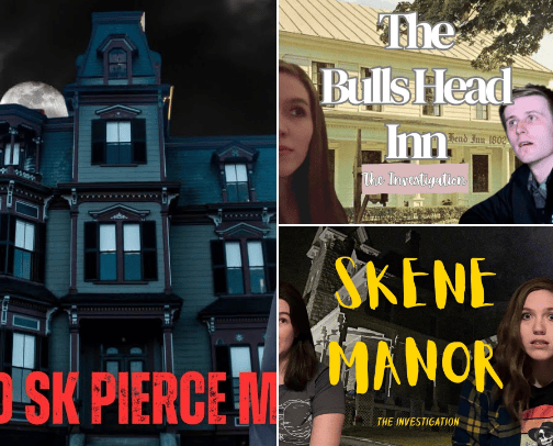 Discover Haunted Places cover photo collage