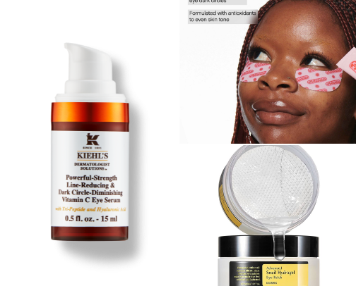 Eye creams cover photo collage