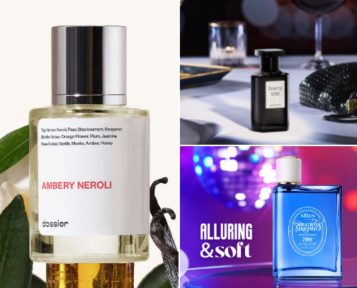 Scent Therapy: Perfumes For Every Mood cover photo collage